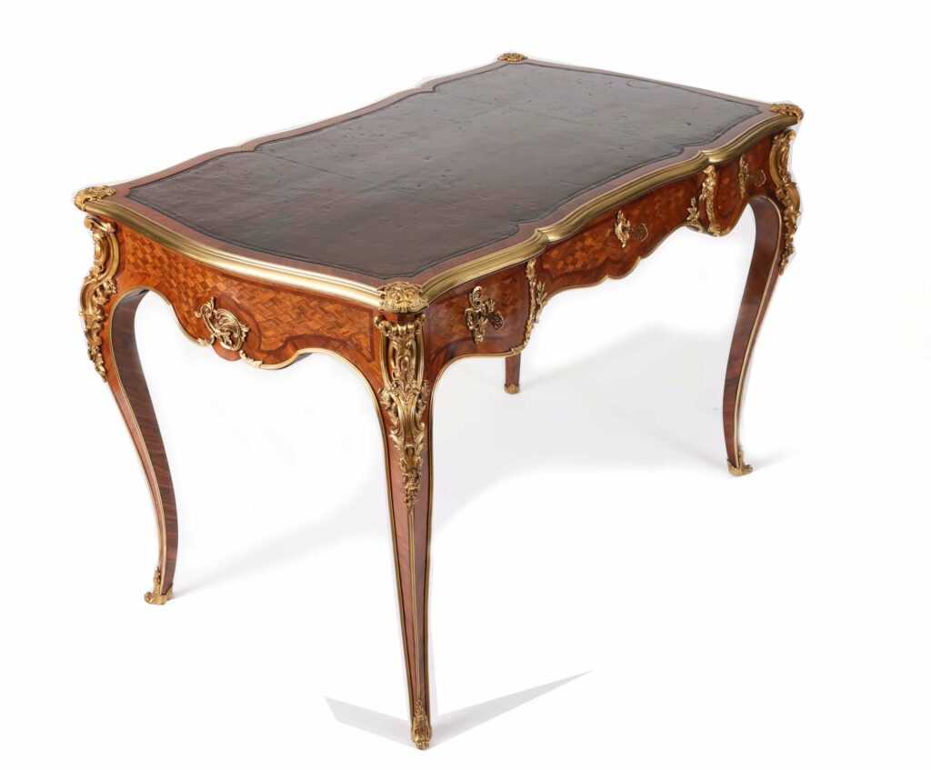 Watch our Latest Video - Antique 19th Century French Bureau Plat 5 French-bureau-plat