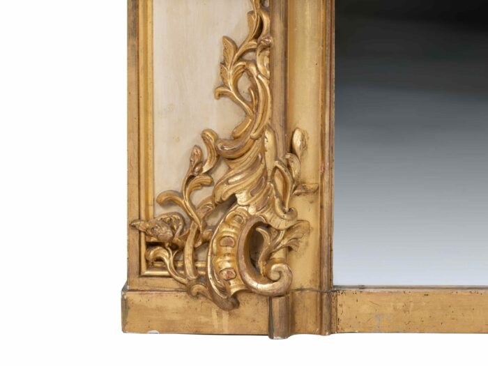 19th Century French Antique Trumeau - Image 3