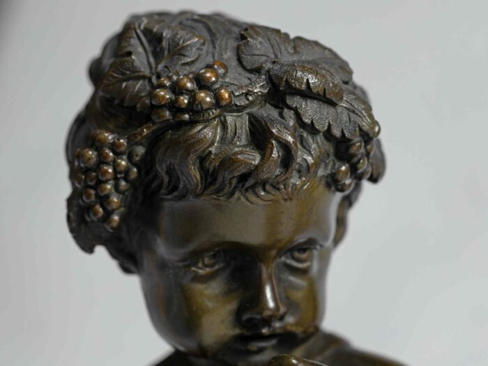 Pair 19th Century French Marble Candelabra - Image 2