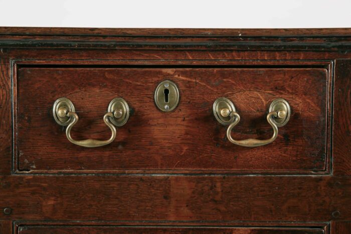 18th Century English Georgian Oak Sideboard - Image 2