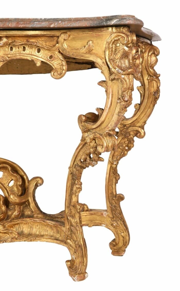 18th Century French Rococco Console Table - Image 6