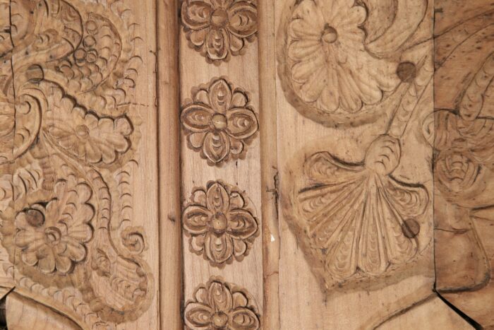 18th Century Spanish Oak Armoire - Image 2