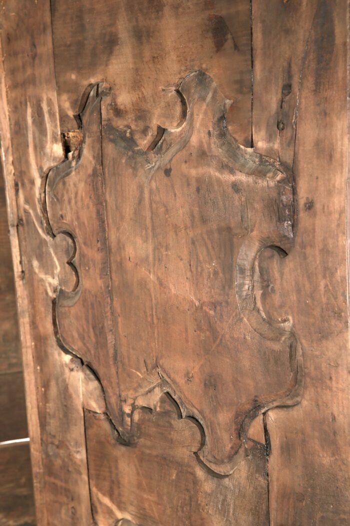 18th Century Spanish Oak Armoire - Image 5