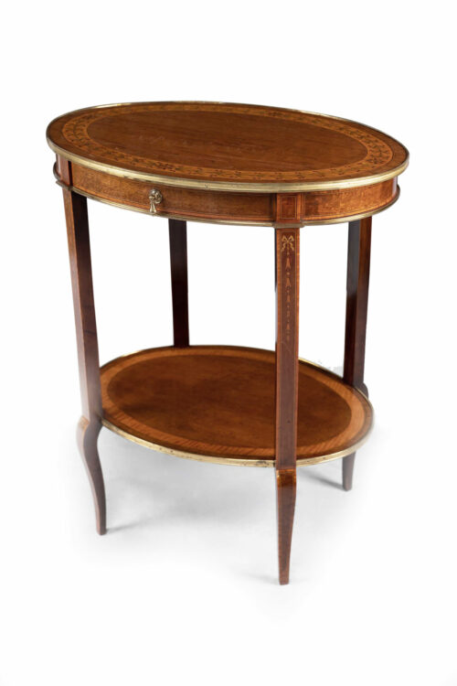 19th Century English Inlaid Occasional Table 2316Q 2 scaled
