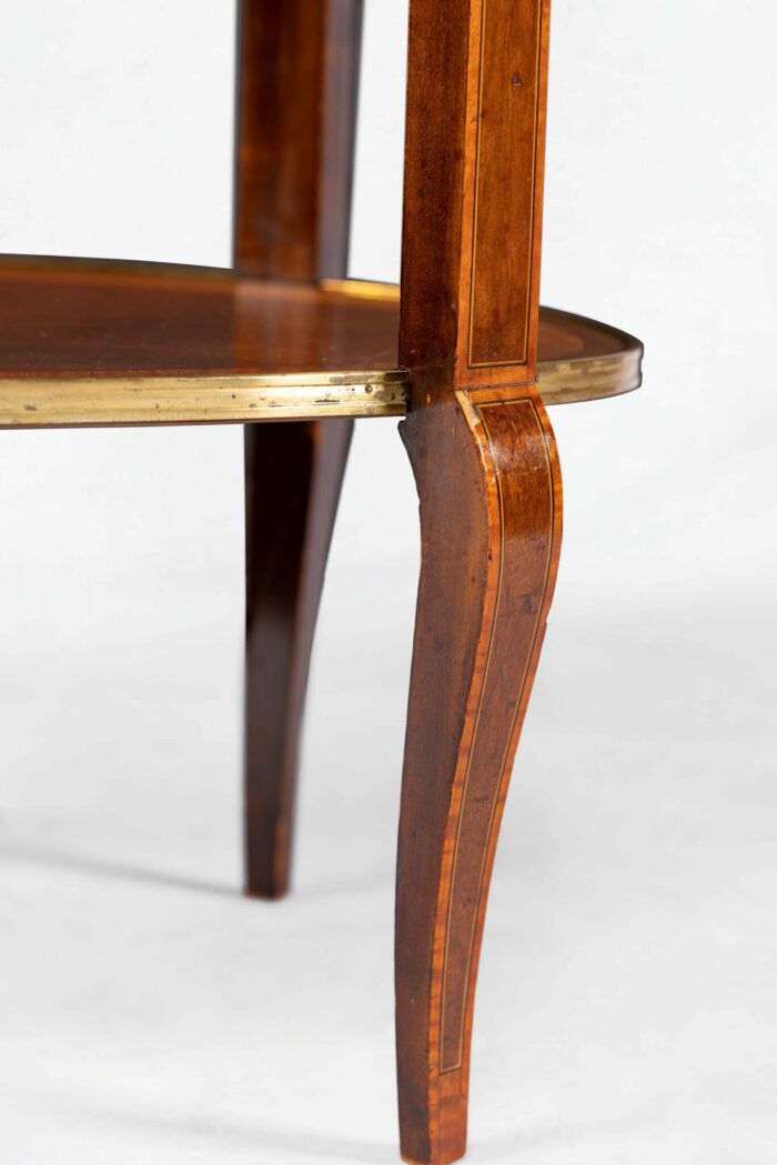 19th Century Satinwood Inlaid Occasional Table - Image 4