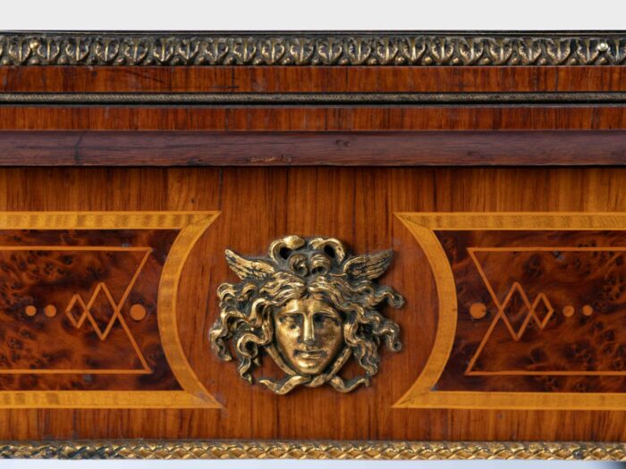 19th Century English Marquetry Card Table - Image 9