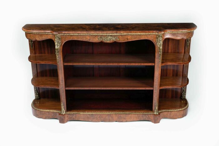 19th-Century-English-Open-Bookcase