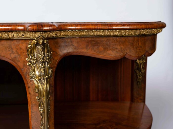 19th Century English Open Bookcase - Image 6