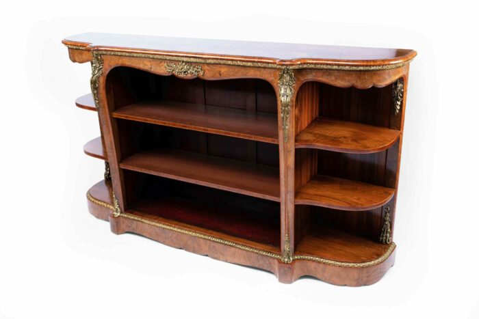 19th Century English Open Bookcase - Image 14