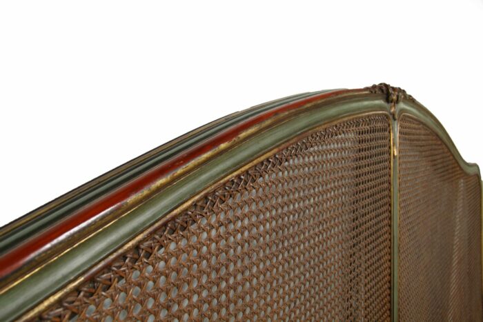 19th Century French Antique Emperor Sized Bed - Image 5