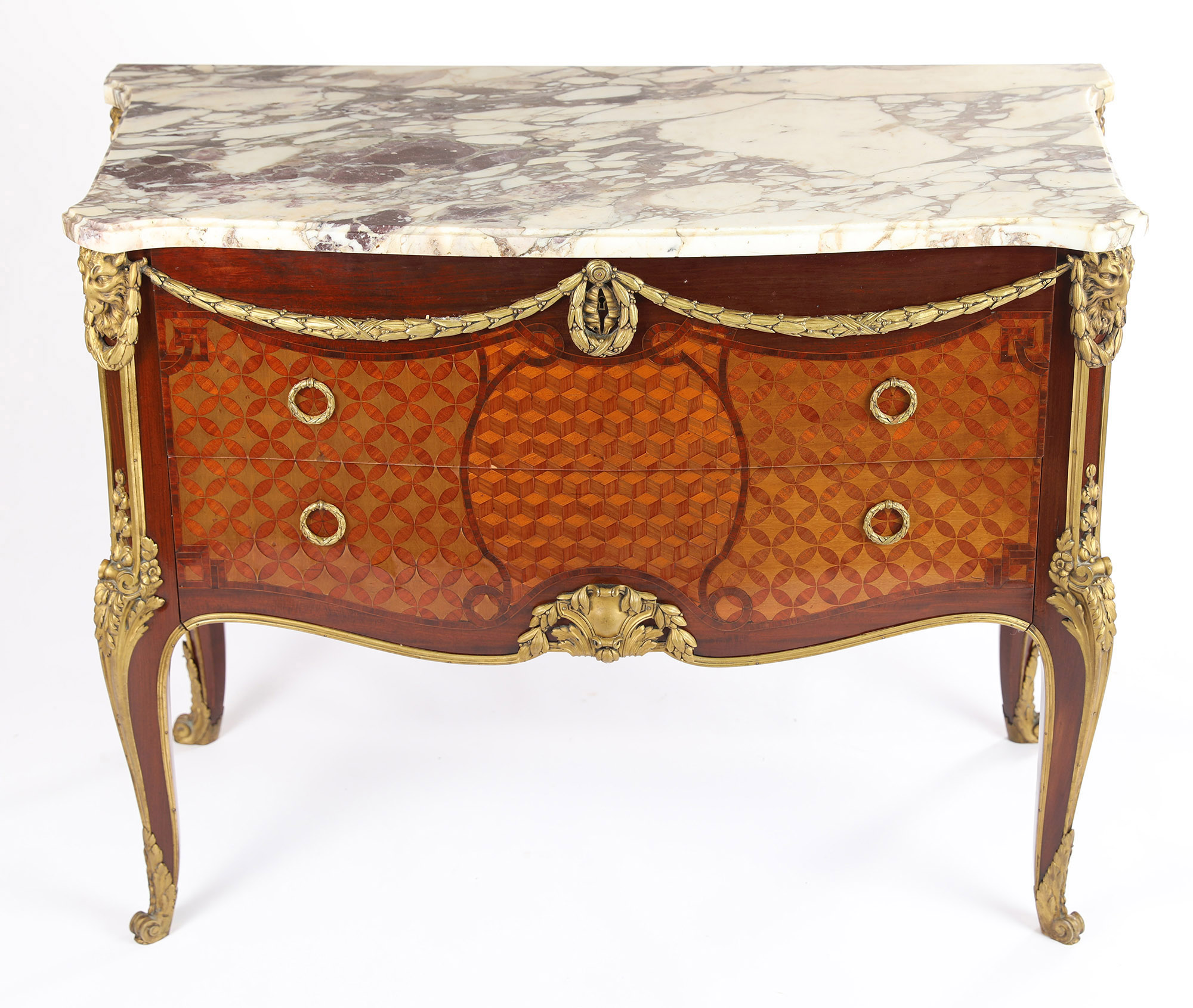 19th Century French Commode in the Manner of Oeben 2133O k 1