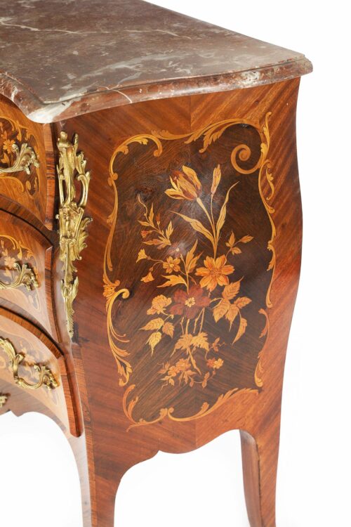 19th Century French Marquetry Commode 2123O c