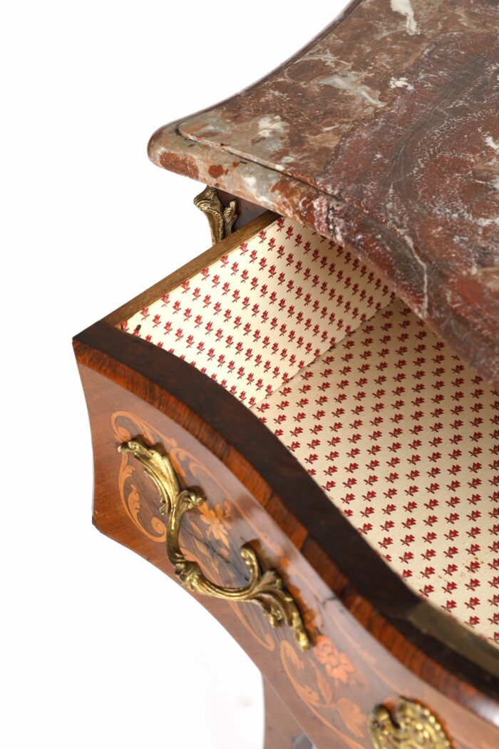 19th Century French Marquetry Commode - Image 3