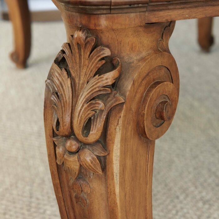 19th Century French Walnut Bureau Plat - Image 8