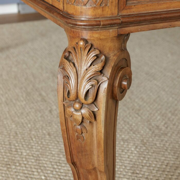 19th Century French Walnut Bureau Plat - Image 2