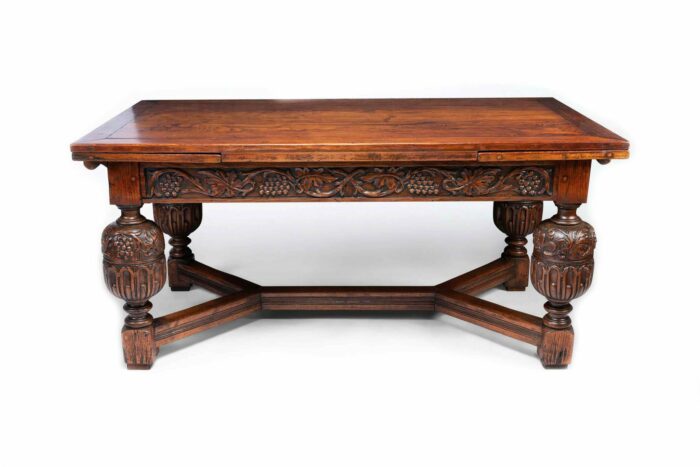 19th Century Oak Refectory Table - Image 4