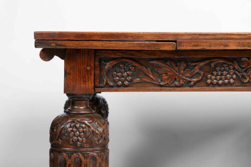 19th century english oak refectory table 2318Q c scaled