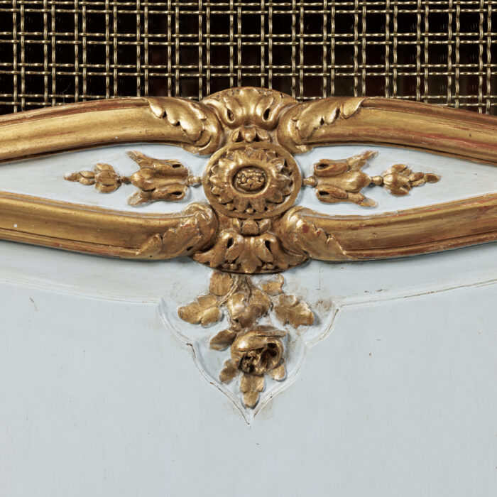 Early 18th Century French Parcel Gilt Armoire - Image 6