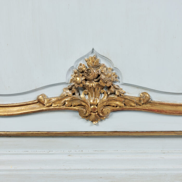 Early 18th Century French Parcel Gilt Armoire - Image 5