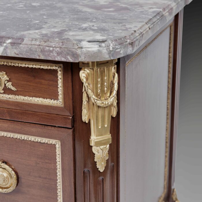 Substantial 19th Century French Breakfront Commode - Image 10