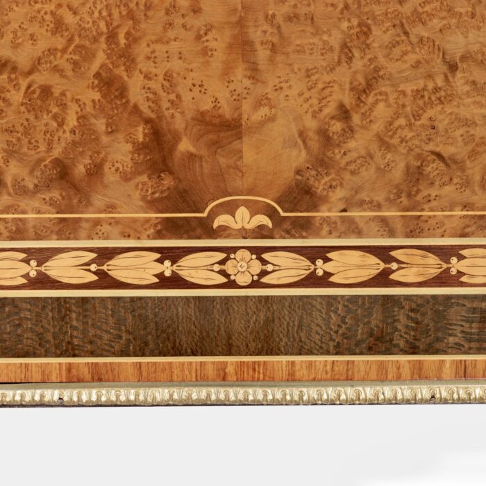 19th Century English Marquetry Card Table - Image 16