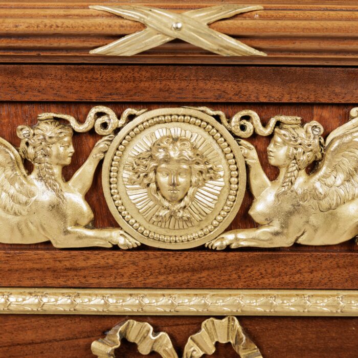 Exceptional 19th Century French Parquetry Side Cabinet - Image 8