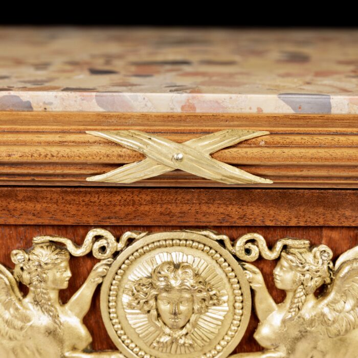 Exceptional 19th Century French Parquetry Side Cabinet - Image 6