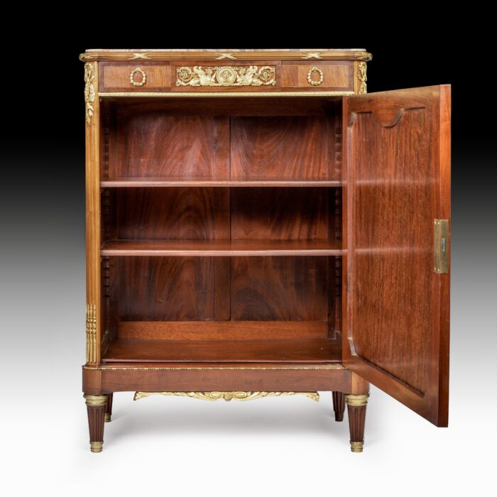 Exceptional 19th Century French Parquetry Side Cabinet - Image 17