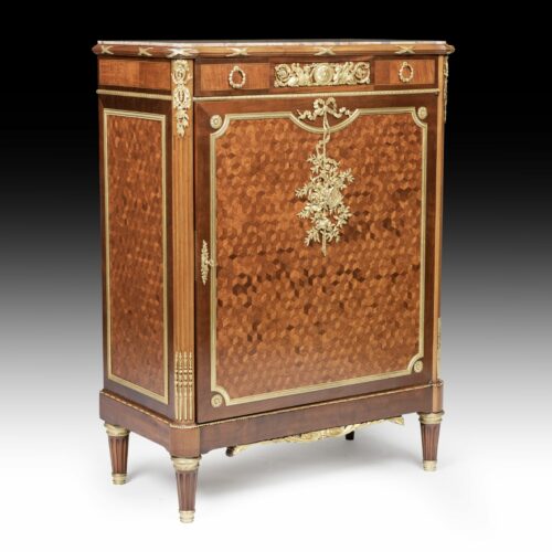French-parquetry-side-cabinet
