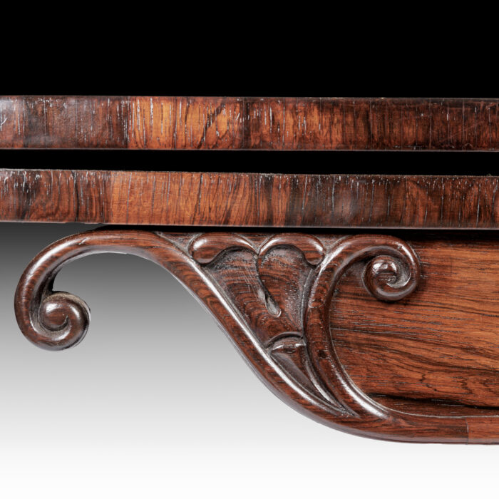Pair 19th Century English William IV Card Tables - Image 2