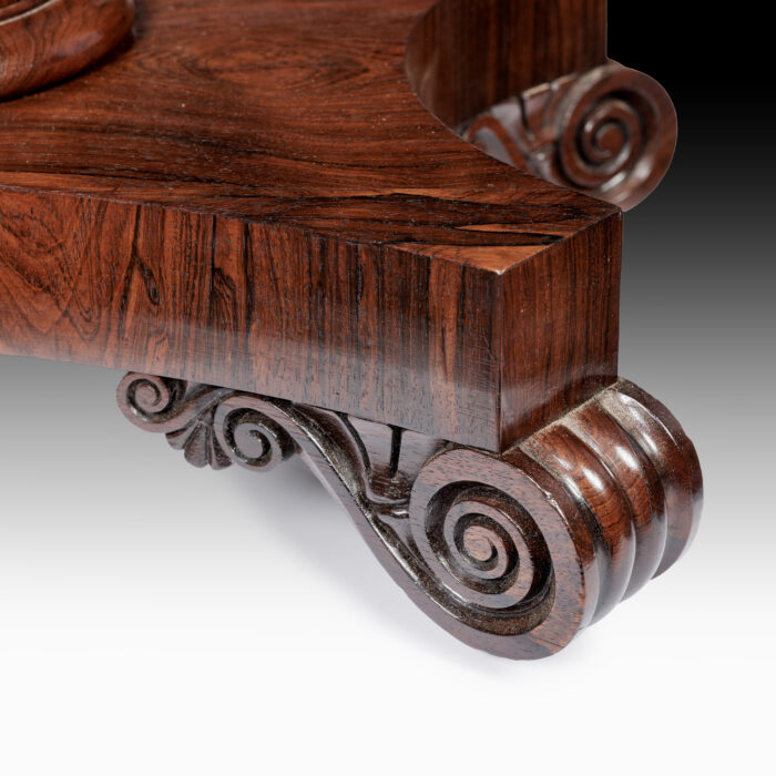 Pair 19th Century English William IV Card Tables - Image 7