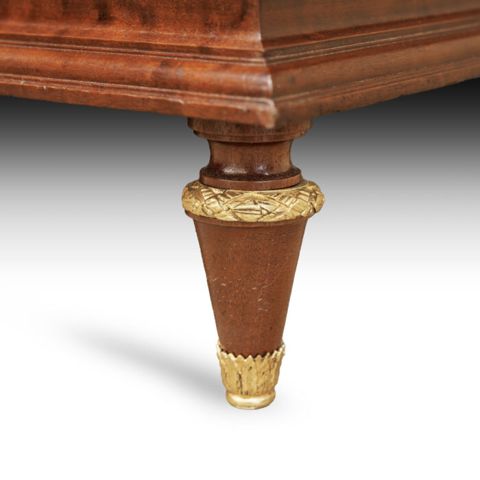 19th Century French Louis XVI Break-Front Bookcase - Image 4
