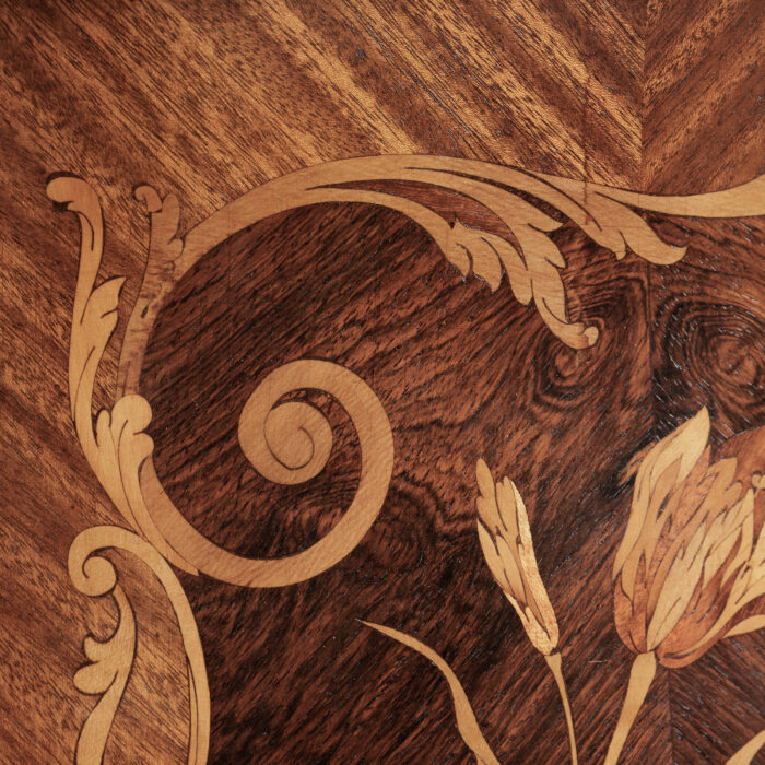 19th Century French Marquetry Commode - Image 2