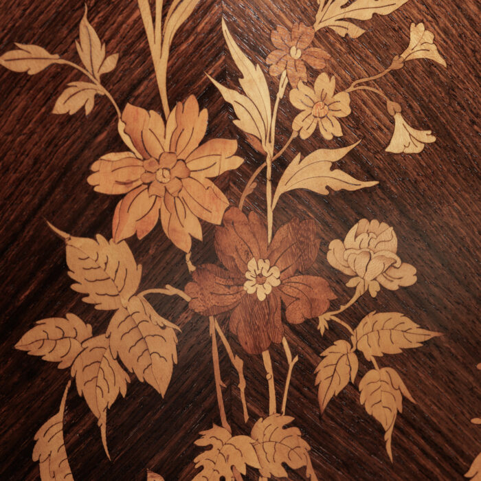 19th Century French Marquetry Commode - Image 4