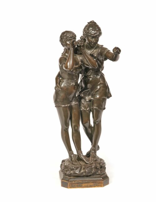 Antique-Bronze-Charles-Georges-Ferville-Suan-C40A