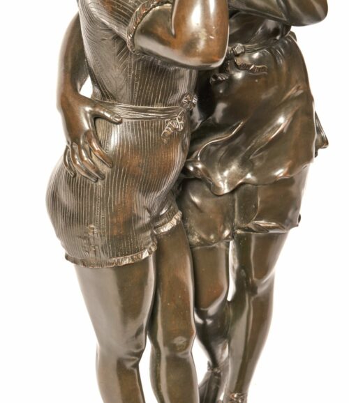 Antique Bronze Charles Georges Ferville Suan C40A b scaled