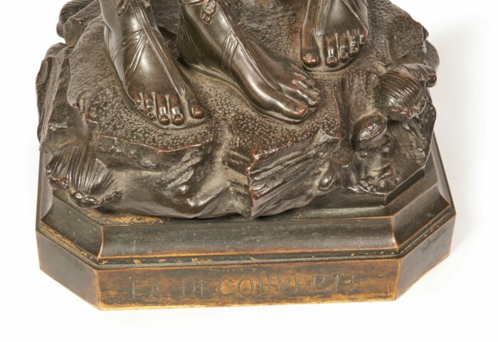 Antique Bronze Charles Georges Ferville Suan - Image 7