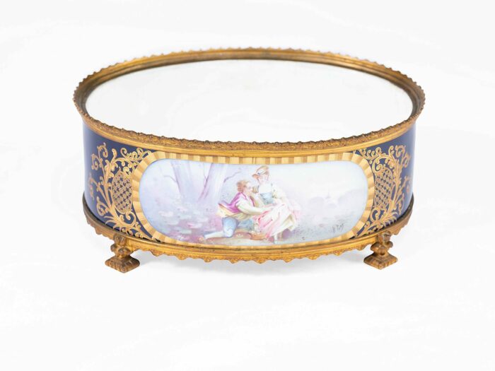 Exceptional French Gilded Jardiniere - Image 3