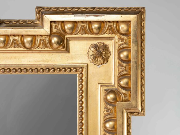 Large  French Gilt-Wood Mirror - Image 3