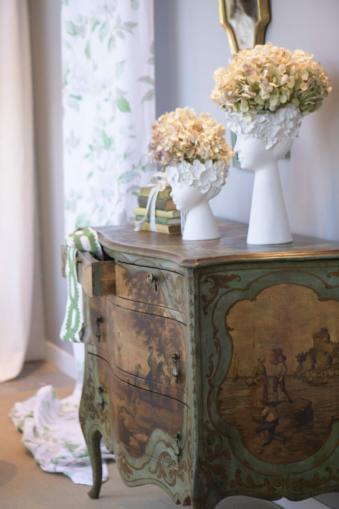 Rare 19th Century Italian Antique Decorated Commode - Image 2