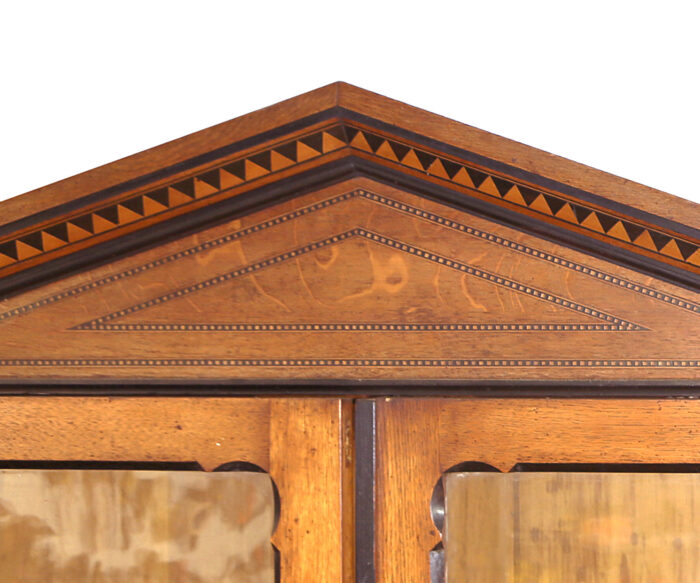 English Arts & Crafts Bookcase - Image 5