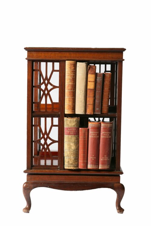 Revolving-Bookcase-antique