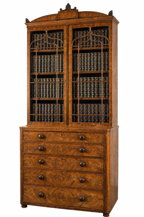 18th century english georgian bookcase
