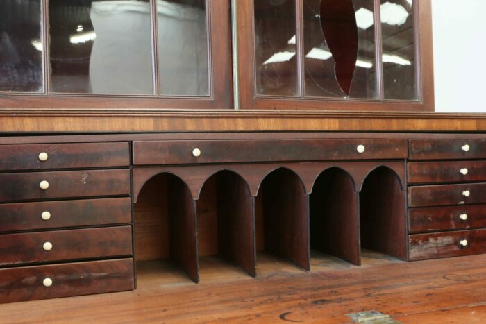 English Regency Bookcase - Image 3