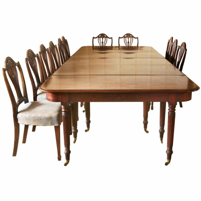 English Regency Imperial Action Dining Table Firmly Attributed to Gillows - Image 5