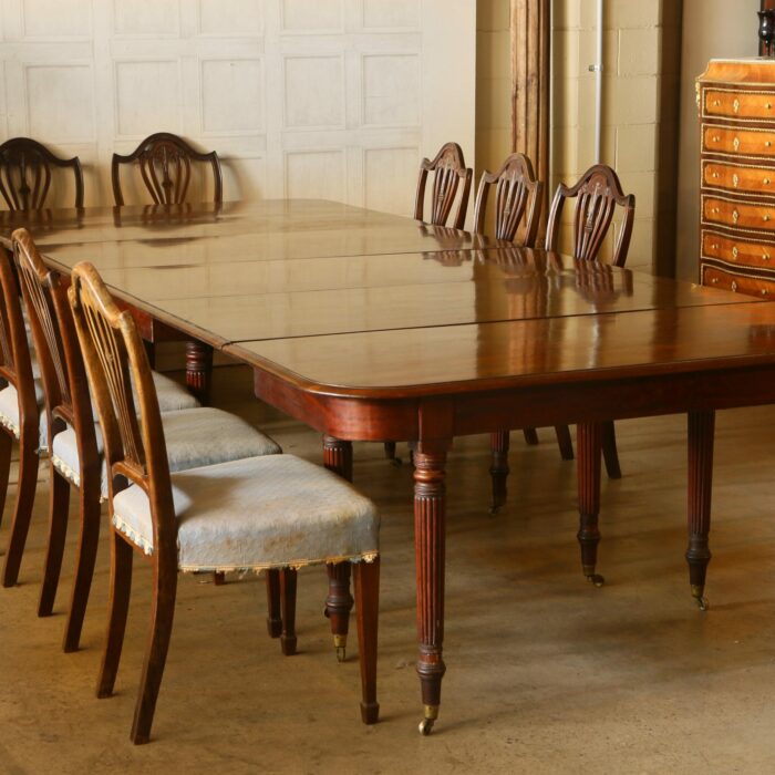English Regency Imperial Action Dining Table Firmly Attributed to Gillows - Image 3