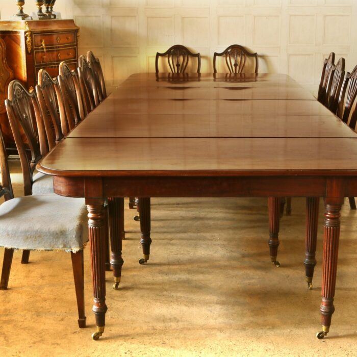 English Regency Imperial Action Dining Table Firmly Attributed to Gillows - Image 7