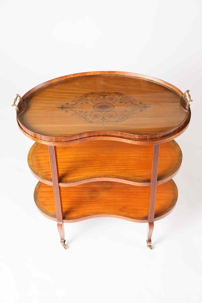 English Satinwood Etagere - Image 5
