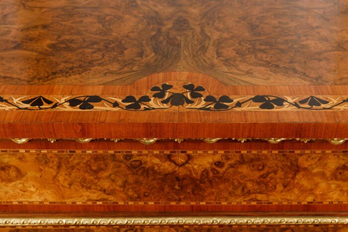 English Walnut Side Cabinet - Image 8