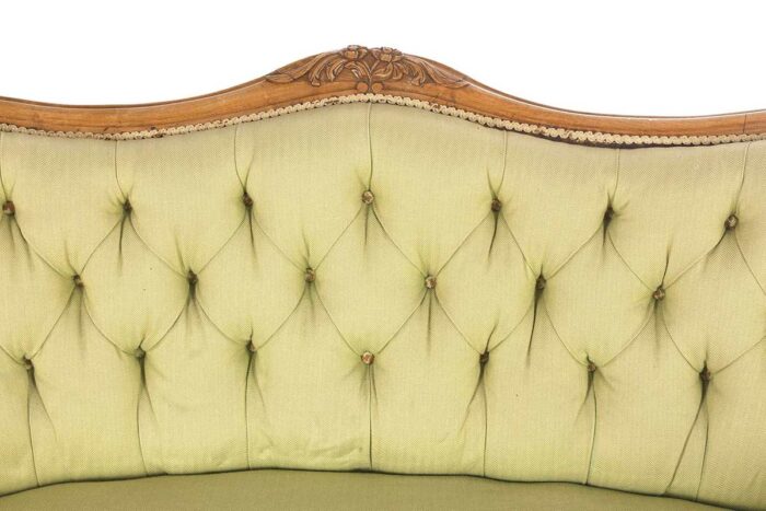 19th Century English Walnut Sofa - Image 3